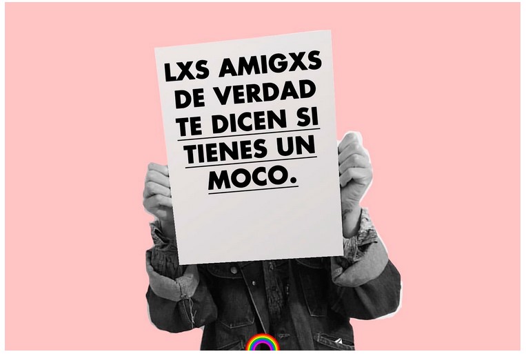 y tu que tienes un moco